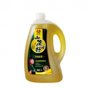 上海5L家泰山茶籽食用植物调和油（磨砂瓶配礼袋）