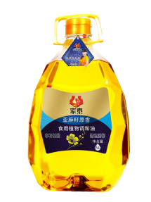 上海5L家泰钻石亚麻籽原香食用植物调和油