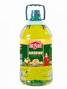 上海5L居家旺压榨茶籽食用植物调和油