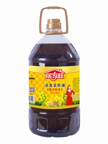 上海5L居家旺浓香菜籽油四级菜黑色菜